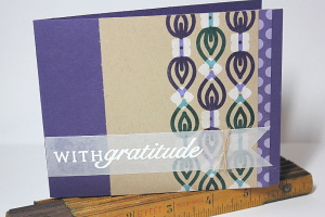 Grateful Borders Card