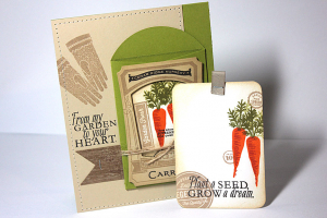 Carrot Seeds Card detail