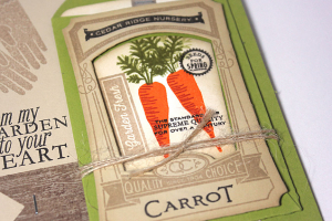 Carrot Seeds Card detail