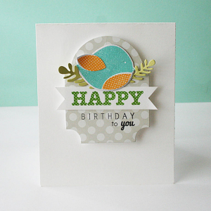 Happy Birthday to You Bird card