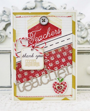 Thank You Teacher Card