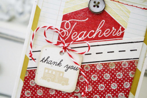 Thank You Teacher Card