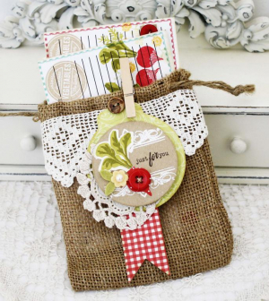 Just for You Recipe Cards and Bag