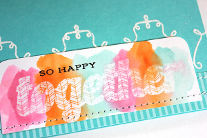 Happy Together Card - detail