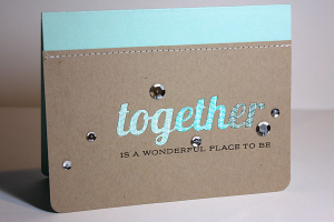 Ombre Together Card