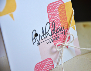 Birthday Wishes Card Detail