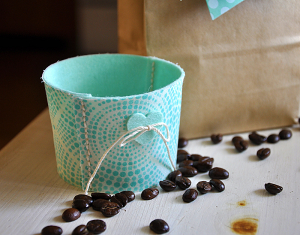 Reversible Coffee Cozy