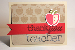 Thank You Teacher Card