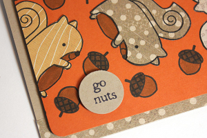 Go Nuts Card - detail