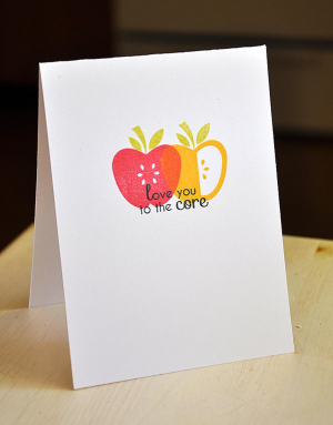 Love You to the Core Card