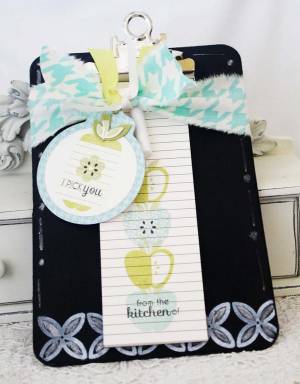 From the Kitchen Of...Chalkboard/Clipboard