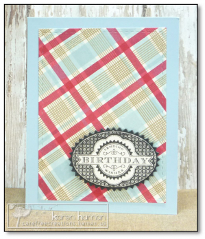 Birthday Plaid