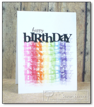Rainbow Birthday