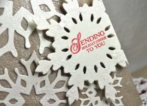 Cheery Snowflakes detail