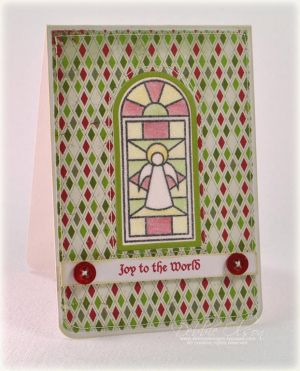 Joy to the World Window