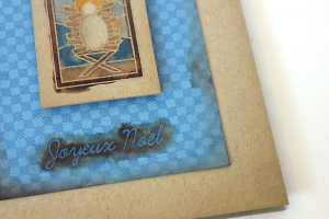 Joyeux Noel Card - detail