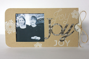 Holiday Joy Photo Card