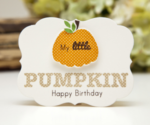 My Little Pumpkin