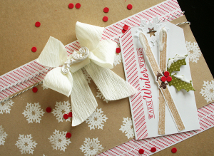 Warm Winter Wishes Tag and Gift Box