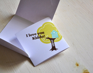 I Love You Kiddo! Lunch Box Note