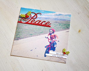 Peace To You and Yours Photo Card