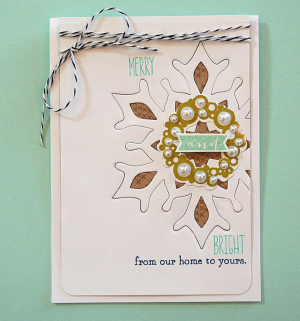 Merry and Bright card