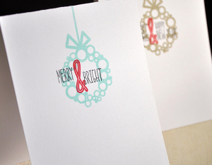 Holiday Cheer Wreath Card Duo - Second Card