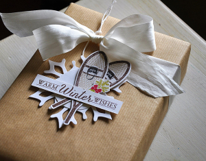 Warm Winter Wishes Tag