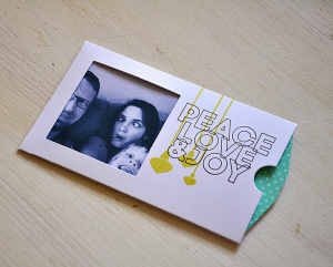 Peace Love & Joy Pocket Card