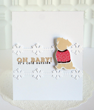 It's Cold Outside card