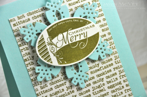 Merry Christmas detail