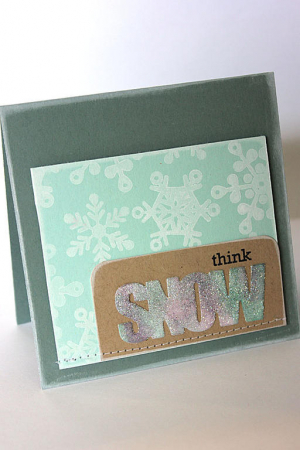 Think Snow Card