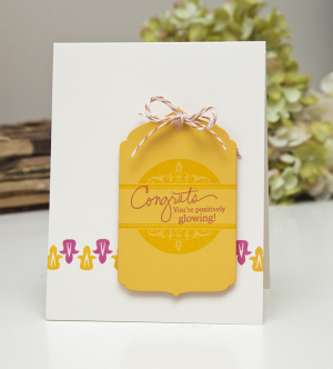 Congrats, You're Positively Glowing!