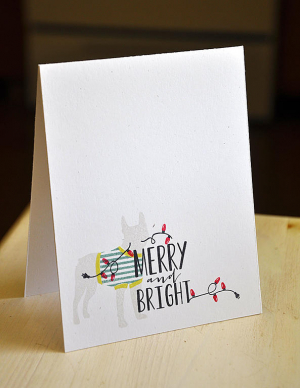 Merry & Bright Card