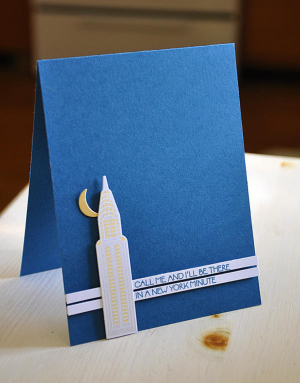 A New York Minute Card