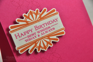 Birthday Card Set detail