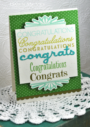 Many Congratulations