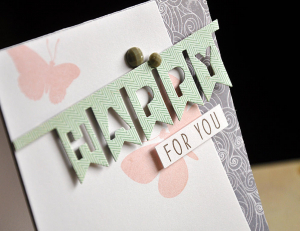 Happy For You Card Detail
