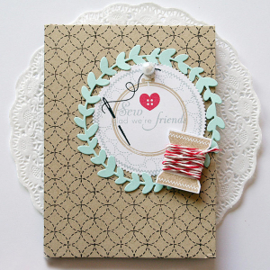 Sew Glad card