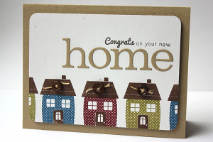 Congrats on Your New Home Card