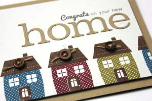 Congrats on Your New Home Card - detail