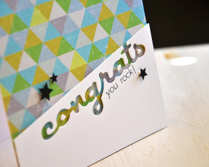Congrats! You Rock! Card Detail