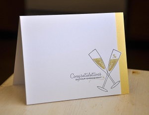 Congratulations On Your Engagement Card