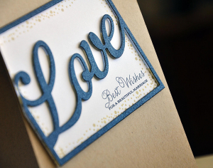 Love and Best Wishes Card Detail
