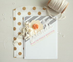 Friends Make the World card