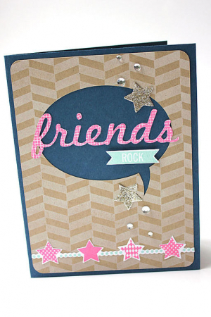 Friends Rock Card