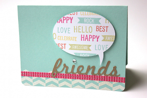 Speaking of Friends Card