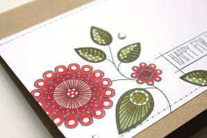 Happy For You Card - detail