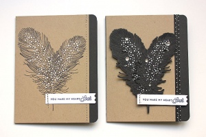 Feather Finery Cards
