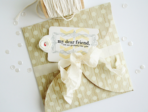 Dear Friend Envelope and Tag
